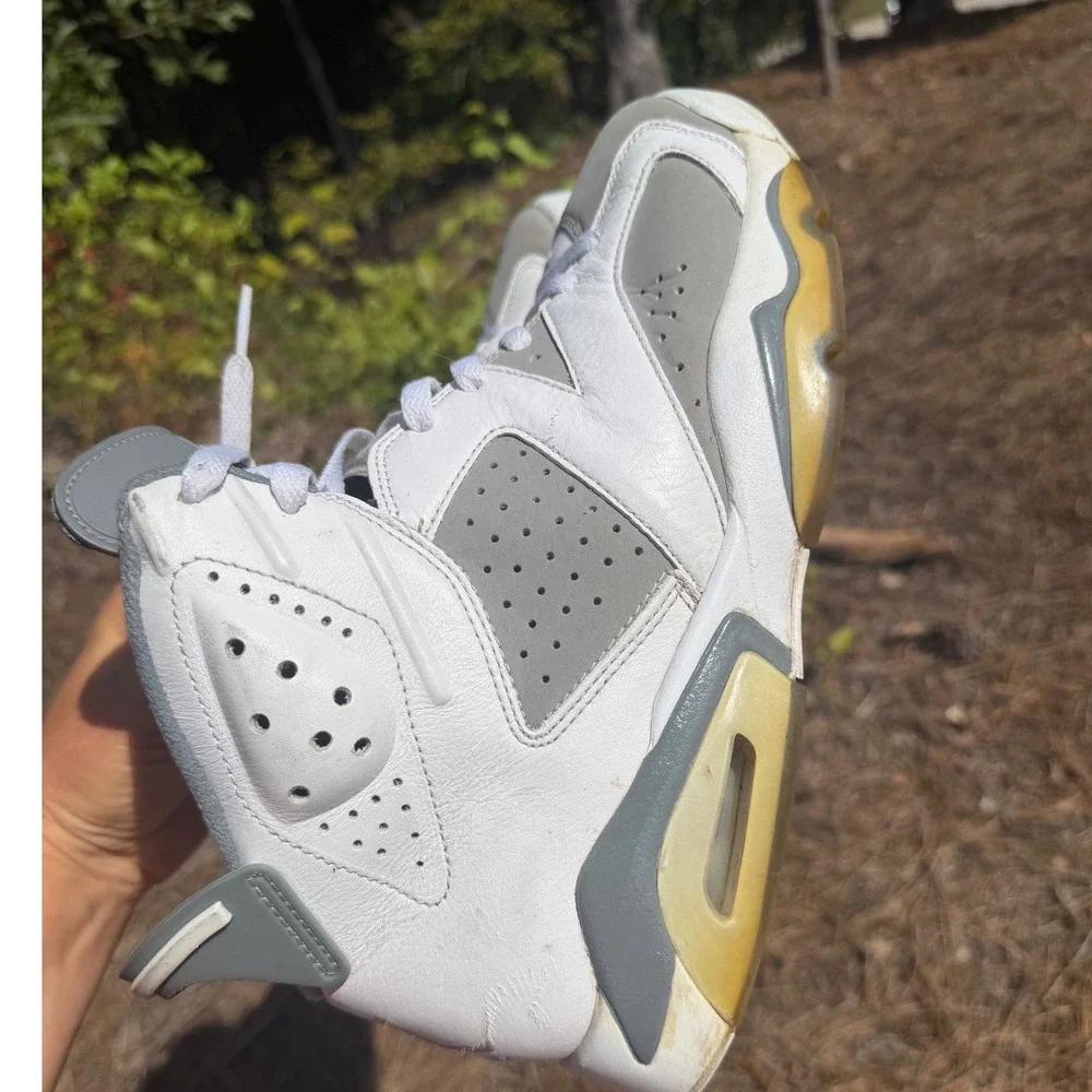 Jordan 6 Retro Cool Grey White Grey CT8529-100 Mens Basketball Shoes